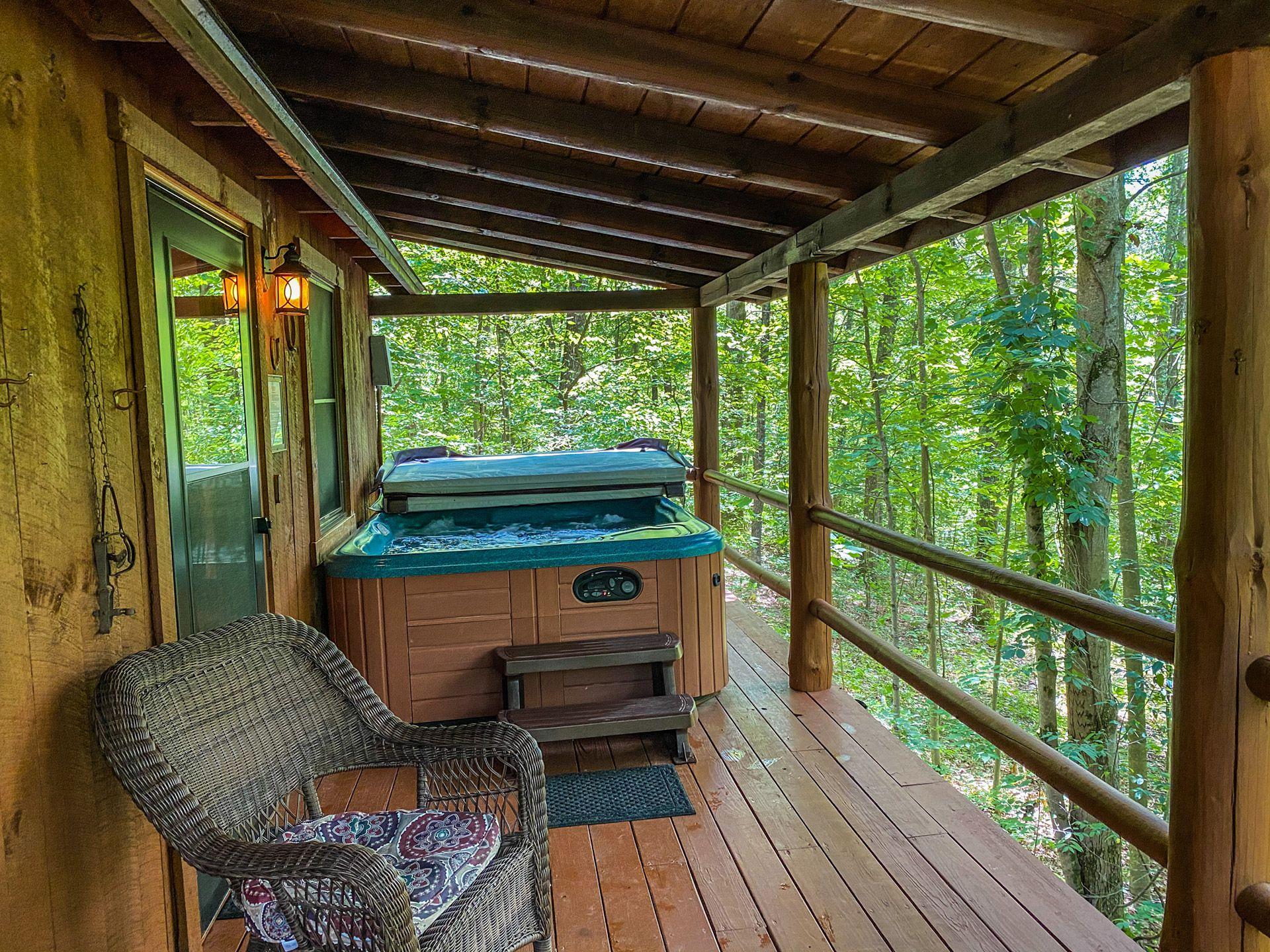 Wildflower Cabin | Hocking Hills Cabin Rentals - Romantic & Secluded